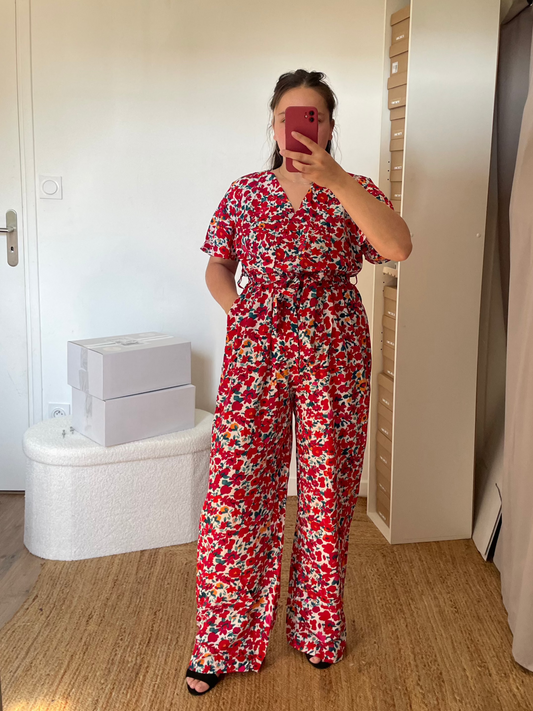 Combipantalon Fleuri