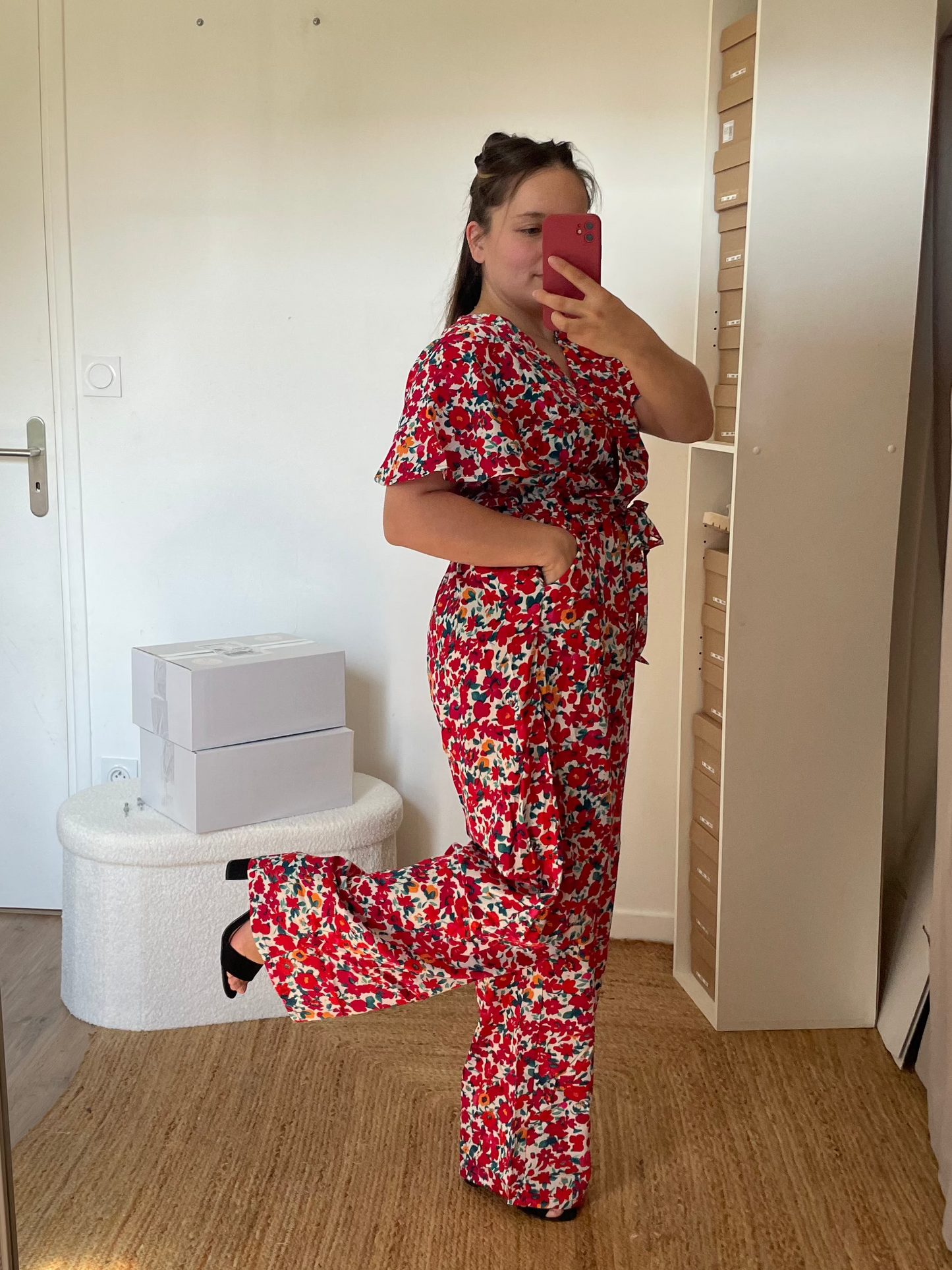 Combipantalon Fleuri