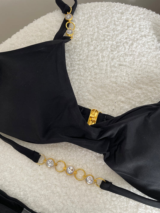 Bikini noir Capri